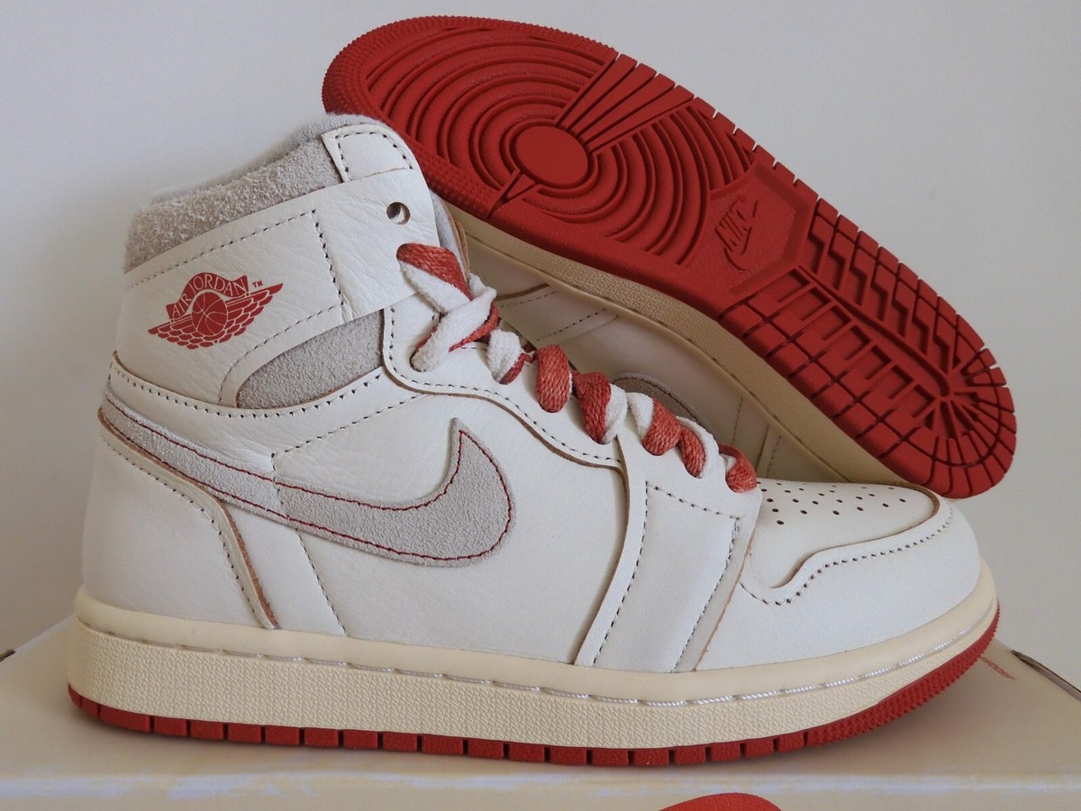 ち*む様 Nike Air Jordan 1 High Og DB4612-30 Nike Air Jordan 1 High Og Retro 1 Rare Air Sail-Cinnabar