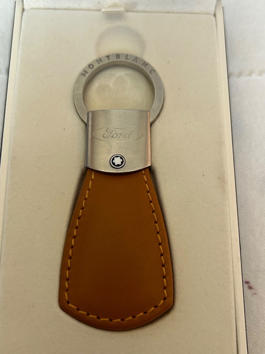 Montblanc Leather Key Fob/holder-Mint | eBay