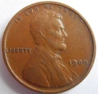 1909 P Lincoln Cent,  EF,   (09PSE4)