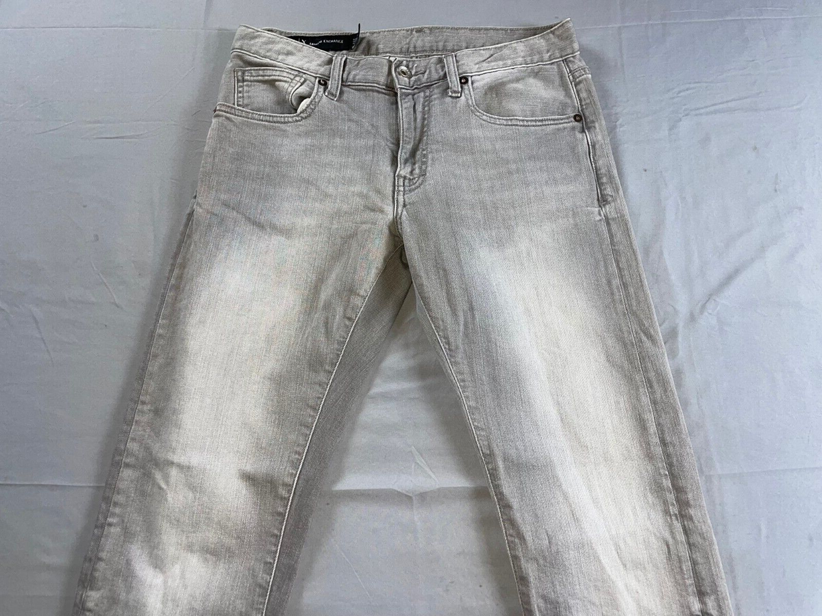 Armani Exchange AX Slim Fit 5-Pocket Stretch Denim Men's  GUC!!