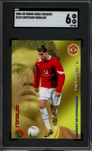 2004 Panini Mega Craques #132 Cristiano Ronaldo SGC 6 