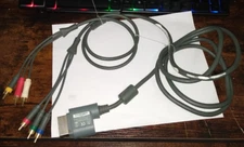Microsoft Official Xbox 360 Component HD Cable OEM 02530000011537 VER. (6 rca)