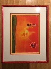 Refreshment Coke Coca-Cola Beach Summer Lithocel Advertising Art Ad Commercial