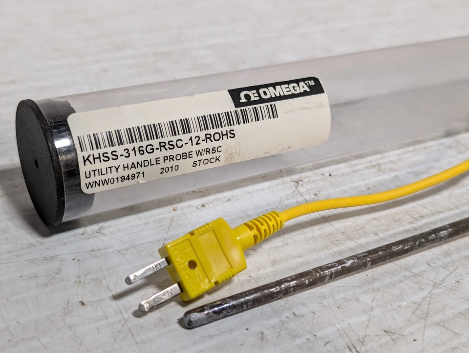Omega KHSS-316G-RSC-12-NP Class 1 Temperature Probe - Image 2 of 4