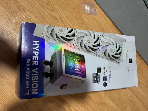 Thermalright Hyper Vision 360 UB ARGB White CPU AIO Cooler,360mm 