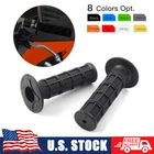 7/8 & 1 Hand Grip Handlebar Rubber For Suzuki DR100 DR200SE DR250 DR650SE DRZ400