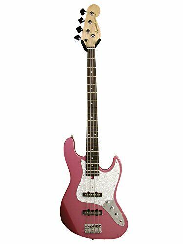 Bacchus Electric Bass BJB-450 ALD pink from Japan NEW - Picture 1 of 1