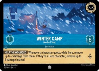 Winter Camp - Medical Tent - 170/204 - Common - Cold Foil Light Play Magic the G