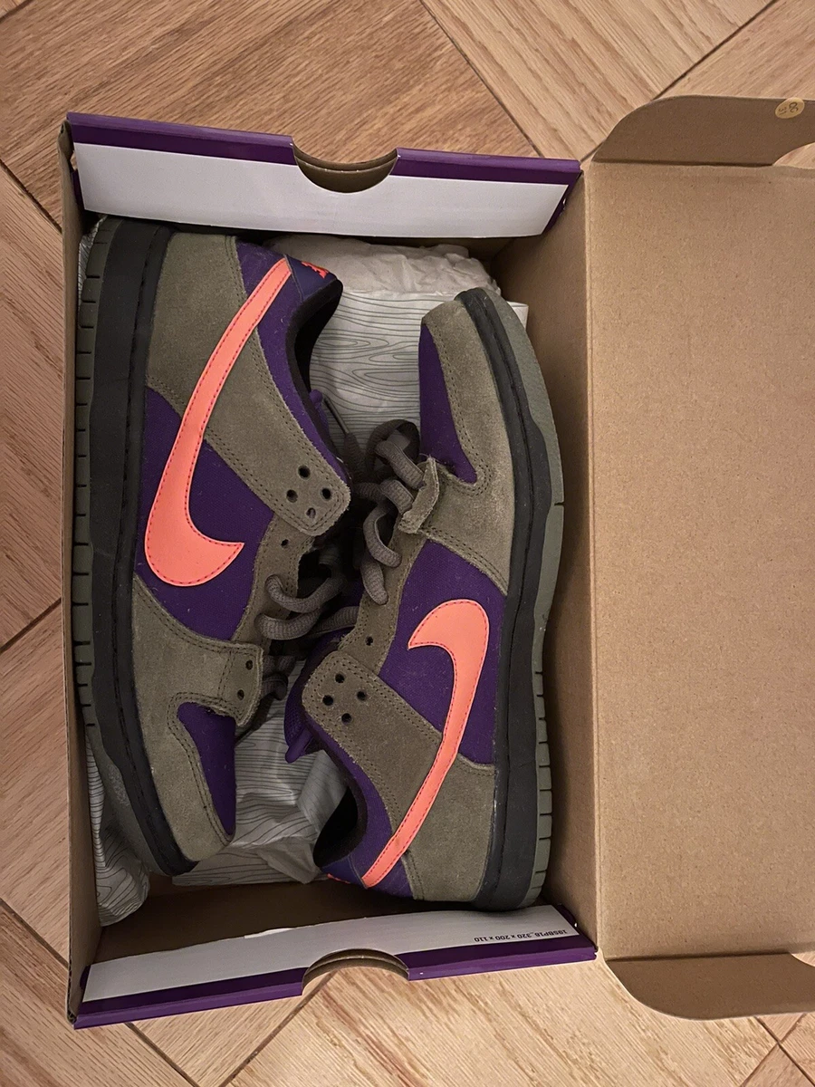 Nike SB dunk low Olive Atomic Red 2013 no box