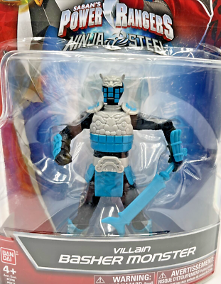 Power Rangers Ninja Steel Villain Basher Monster Figure 43713 | eBay