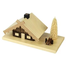 Mini In The Wood Cabin Incense Burner Smoker Made In Germany