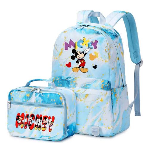 2 pz Topolino Minnie zaino multitasca borsa pranzo zaino set borsa scuola - Foto 19 di 56