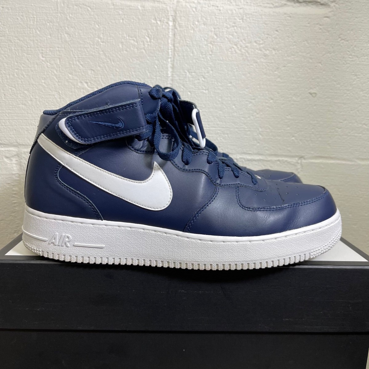 Nike Air Force 1 Mid '07 Midnight Navy Blue 2016 315123-407