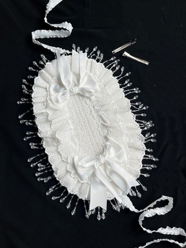 Hot Women Victorian Hat Classic Lolita Bonnet Hat Gothic Bonnet Parties Party - Picture 8 of 15