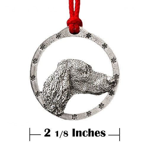 Adorno de árbol de Navidad Creative Pewter Designs puntero inglés para perro, D076OR - Imagen 3 de 7