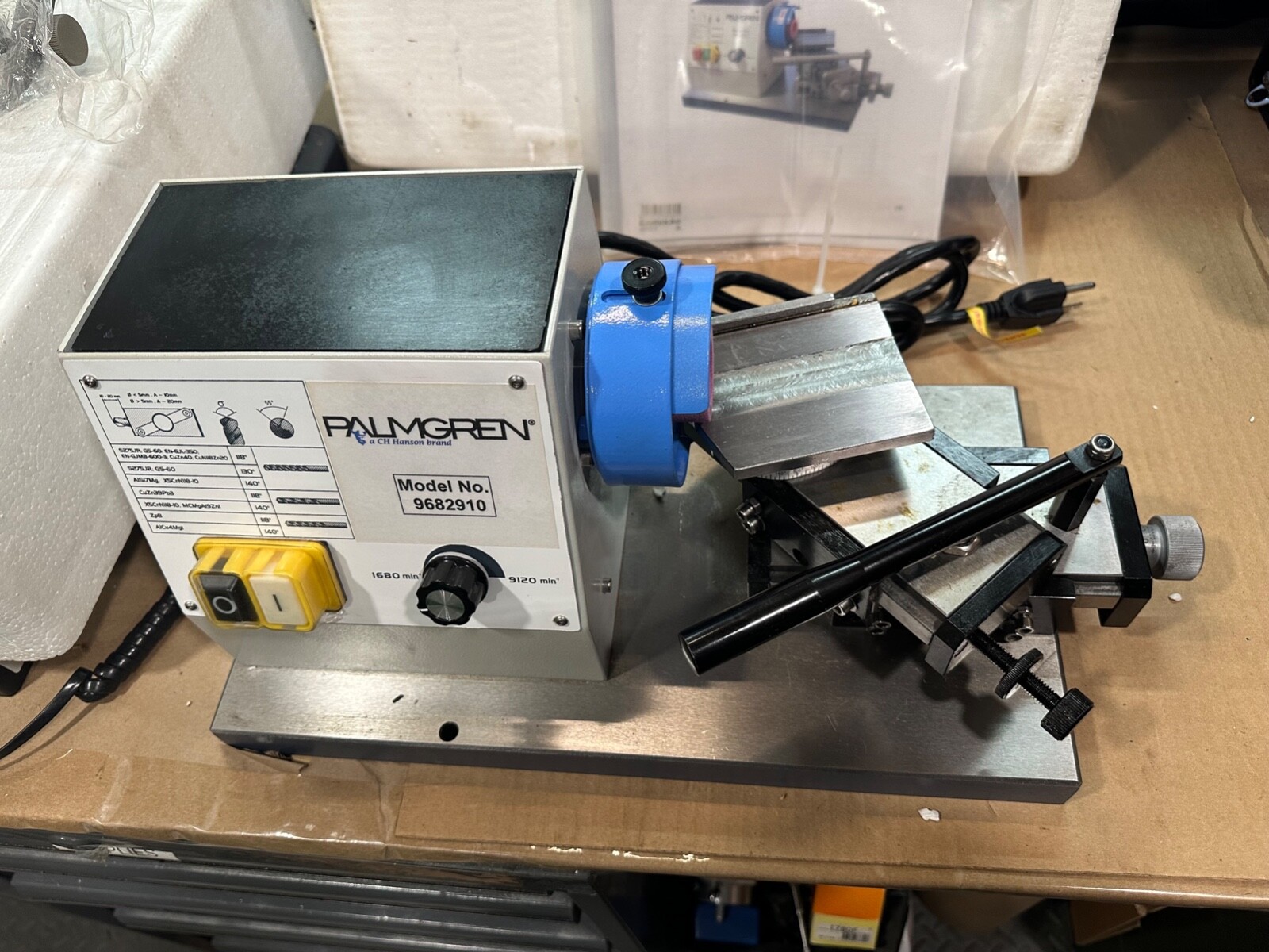 PALMGREN 9682910 MultiAngle Drill Sharpener eBay