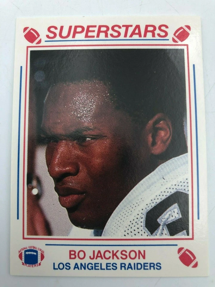 (2)x 1990 MSA SuperStars Ralston Purina Football Trading Card Complete Set Lot  - Image 2 of 3