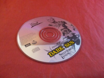 Advanced Dungeons & Dragons Dark Sun: Shattered Lands (PC Computer game) disc