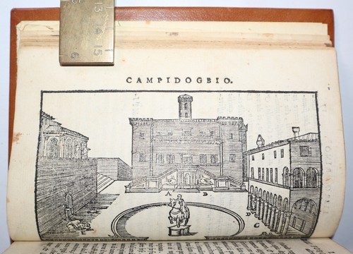 1569 Antichita della Citta di Roma Bernardo GAMUCCI 2nd Ed Illustrated Map - Picture 8 of 24