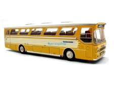 CR 1:76 Yellow Alexandria M Travel City Bus Classic Model Diecast Metal Car