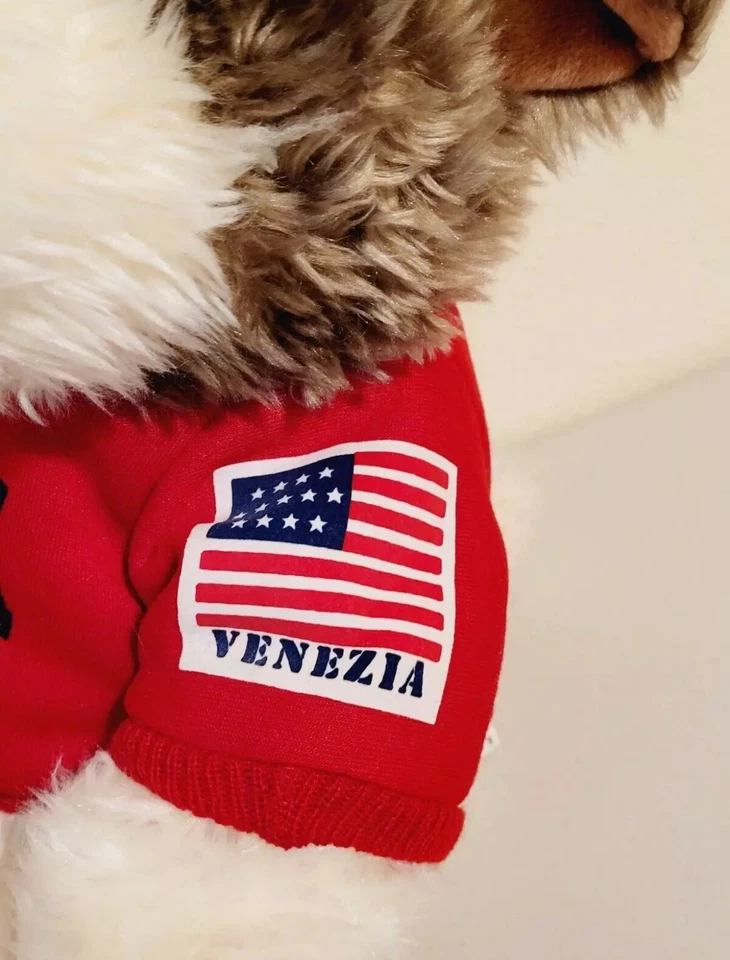 VINTAGE Lane Bryant Venezia USA Puppy Dog Stuffed Animal Plush Commonwealth 20" - Image 3 of 4
