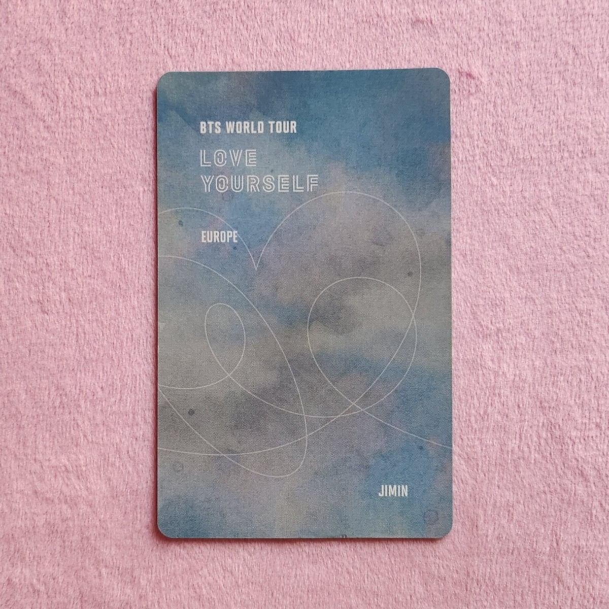 BTS Official Jimin Love Yourself Europe DVD Photocard | eBay BTS Official Jimin Love Yourself Europe DVD Photocard | eBay