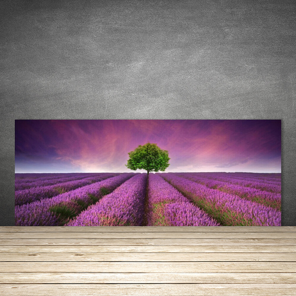 Crédence en verre nature 125x50 cm pour illuminer votre cuisine familiale