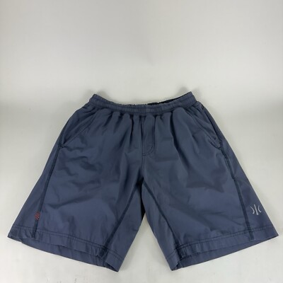 Rhone Shorts Mens Large 9” Inseam Blue Lined Drawstring Performance  Athletic