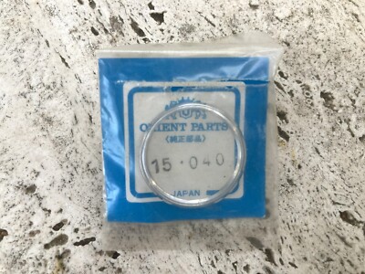 1 x original parts Orient Watch crystal plexy  glass 15-040 NOS