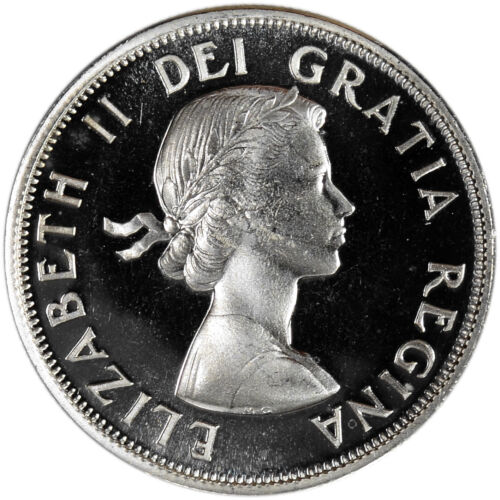 1964 50C Canada Proof Like Silver Half Dollar - Picture 3 of 4