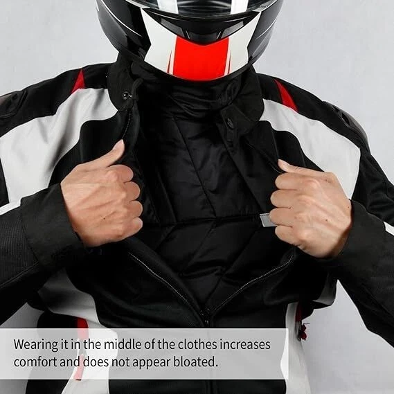 1 X Motorcycle Unisex Neck Chest Warmer Windproof Motorbike Winter Cycling Scarf Foto 2 de 4