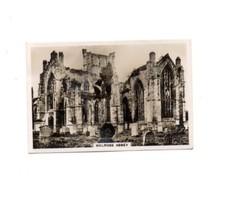 Senior Service - Sights of Britain 2nd series no 41 photograph of Melrose Abbey