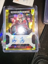2022 PANINI PRIZM DRAFT PICKS #SS-TFR SENSATIONAL SIGNATURES TY FRYFOGLE - IN