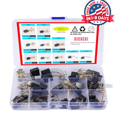 40 Escobillas Carbon Para Motor Electrico 10 Tamaños Diferentes Para Pieza