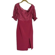 ASOS Little Mistress Lace Midi Dress Formal 4