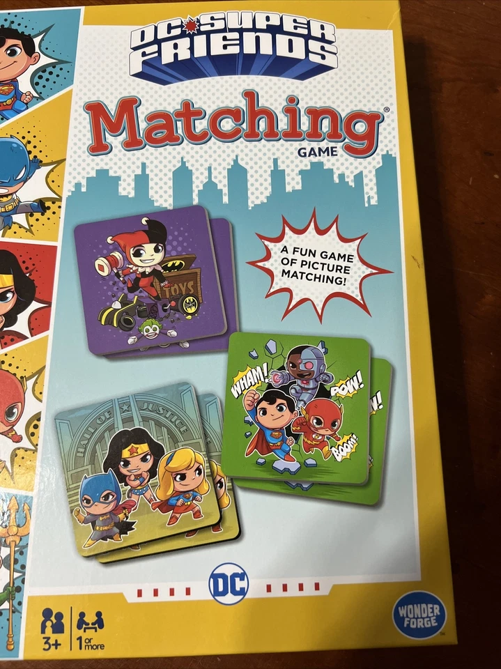 DC SUPER FRIENDS Matching Game - Image 2 of 4