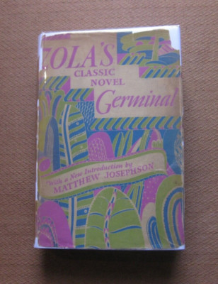 GERMINAL by Emile Zola  - 1st HCDJ 1937 Knopf
