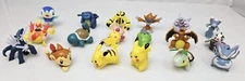(18) Pokemon 2" Mini Figures Lot Pikachu Charizard Palkia Blastoise Dialga Toy
