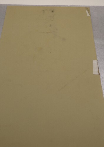 Vintage Figure Pencil Ink & Pastel Drawing Flapper in Dress Art Deco Era Signed - Picture 5 of 6