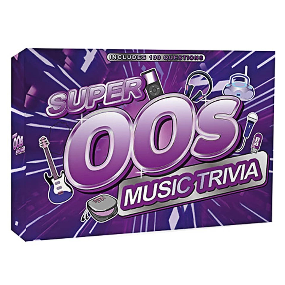 Gift Republic Super 00s Music Trivia Quiz Card Pack