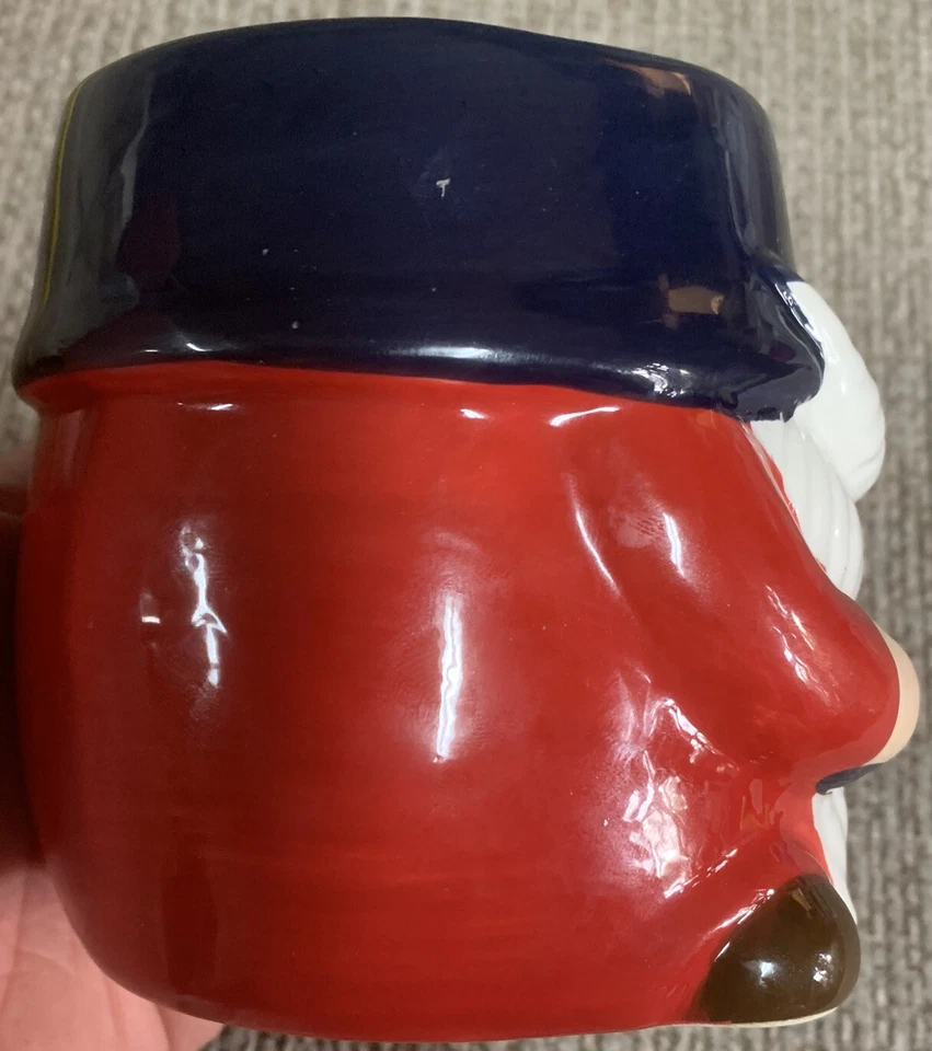 Vintage Atlanta Braves Christmas Candle Santa Glass Ornament Xmas MLB Baseball - Image 4 of 4