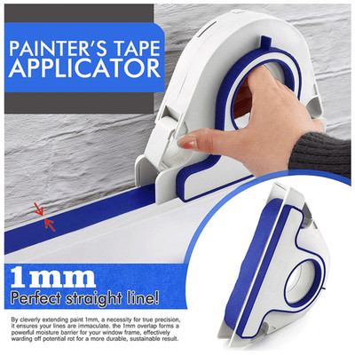 Masking Tape Applicator Kit Tape Dispenser with Spacer & Scraper