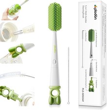 Detachable 5-in-1 Bottle Cleaning Brush Set, Silicone