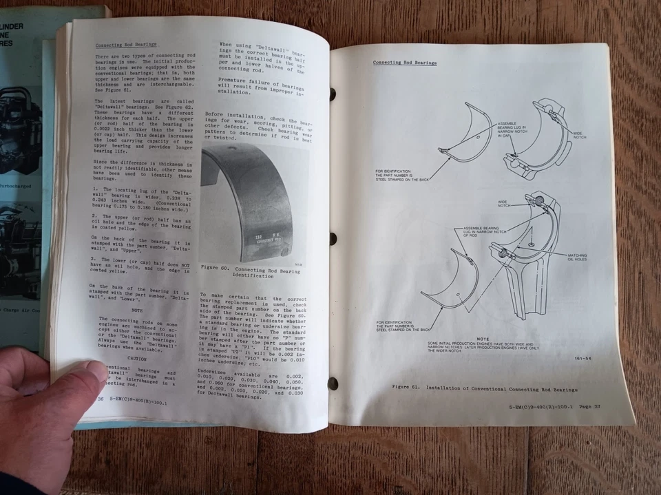 OEM Mack E9 V-8 998 Engine Overhaul Procedures Repair Service Shop Manual - Image 3 of 4