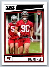 2022 Score - Rookies Logan Hall #359 (RC)