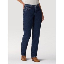 Vintage Wrangler Relaxed Misses Fit High -Rise Structured Jeans 16 Long NWT