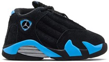 Air Jordan 14 Retro Toddler Black University Blue 2026 312093-007
