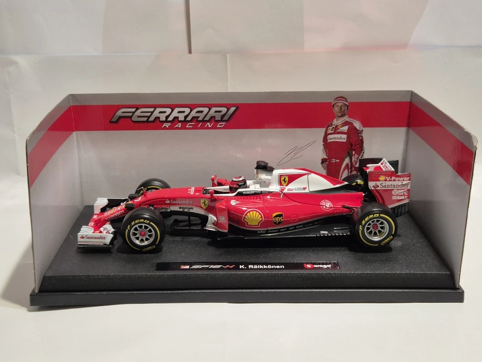 Ferrari SF16-H (2016) #7 Raikkonen 1:18 Bburago - Immagine 4 di 4