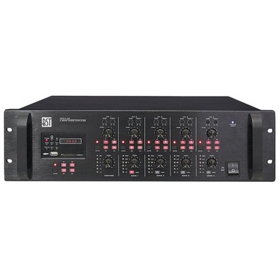 BST PRO UPX4120 5-KANAL 4-ZONEN ELA MISCHVERSTÄRKER USB SD PLAYER EVENT PARTY DJ