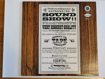 AUDIOPHILE  Reference Recordings RR-7  PROF JOHNSON'S ASTOUNDING SOUND SHOW NM
